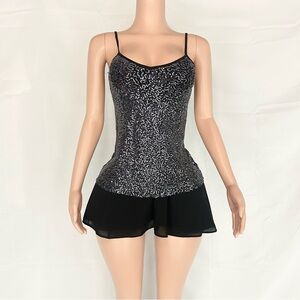 Express Black Sequin Camisole